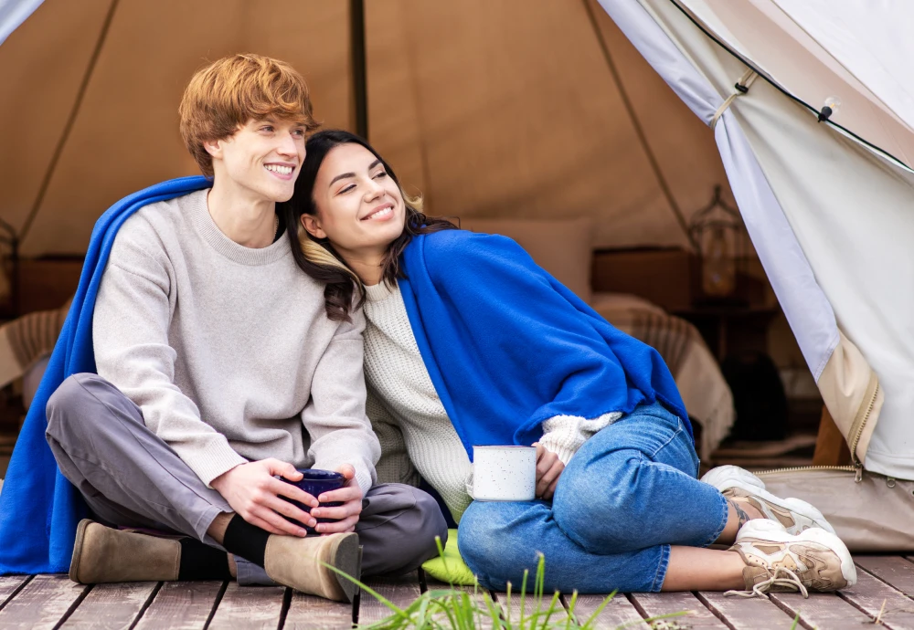 white teepee tents